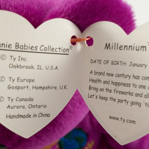 Millennium bear beanie baby - Picture 2 of 8